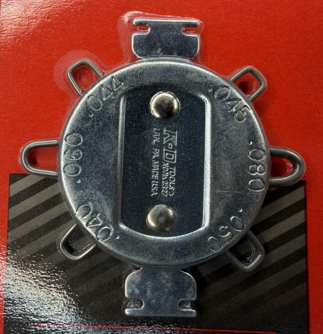 KD Tools – Spark Plug Gap Gauge [0.040″-0.080″] (Part # 2327) **USA MADE**