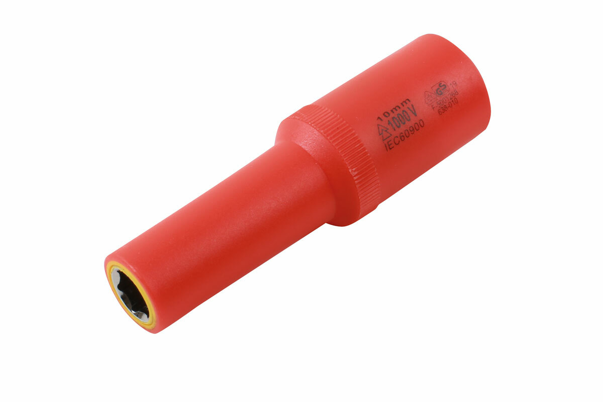 Laser 7949 1/2″D 10mm VDE Insulated Deep Socket