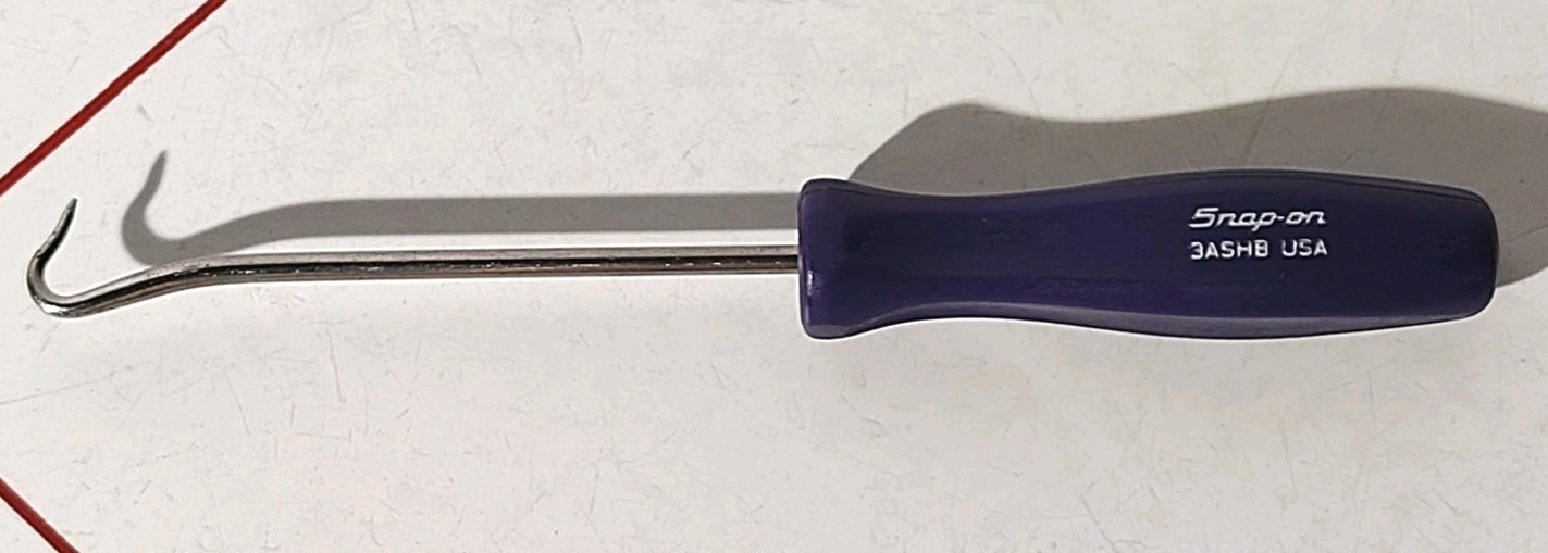 Snap-on Tools USA Dark Purple Mini Hard Handle Hook Pick 3ASHB