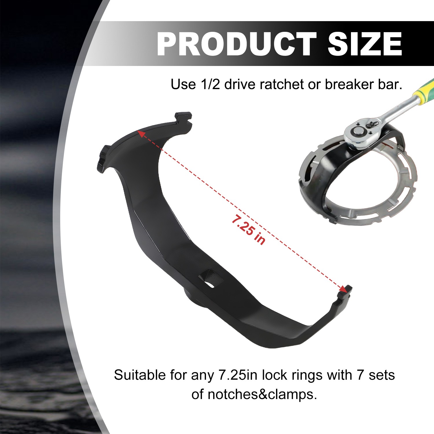 Fuel Pump Sender Removal Install Fuel Tank Lock Ring Tool for Challenger Charger