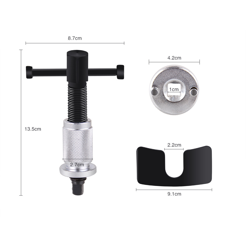 Calliper Pad Compressor Rewind Car Disc Brake Piston Spreader Separator Tool Kit