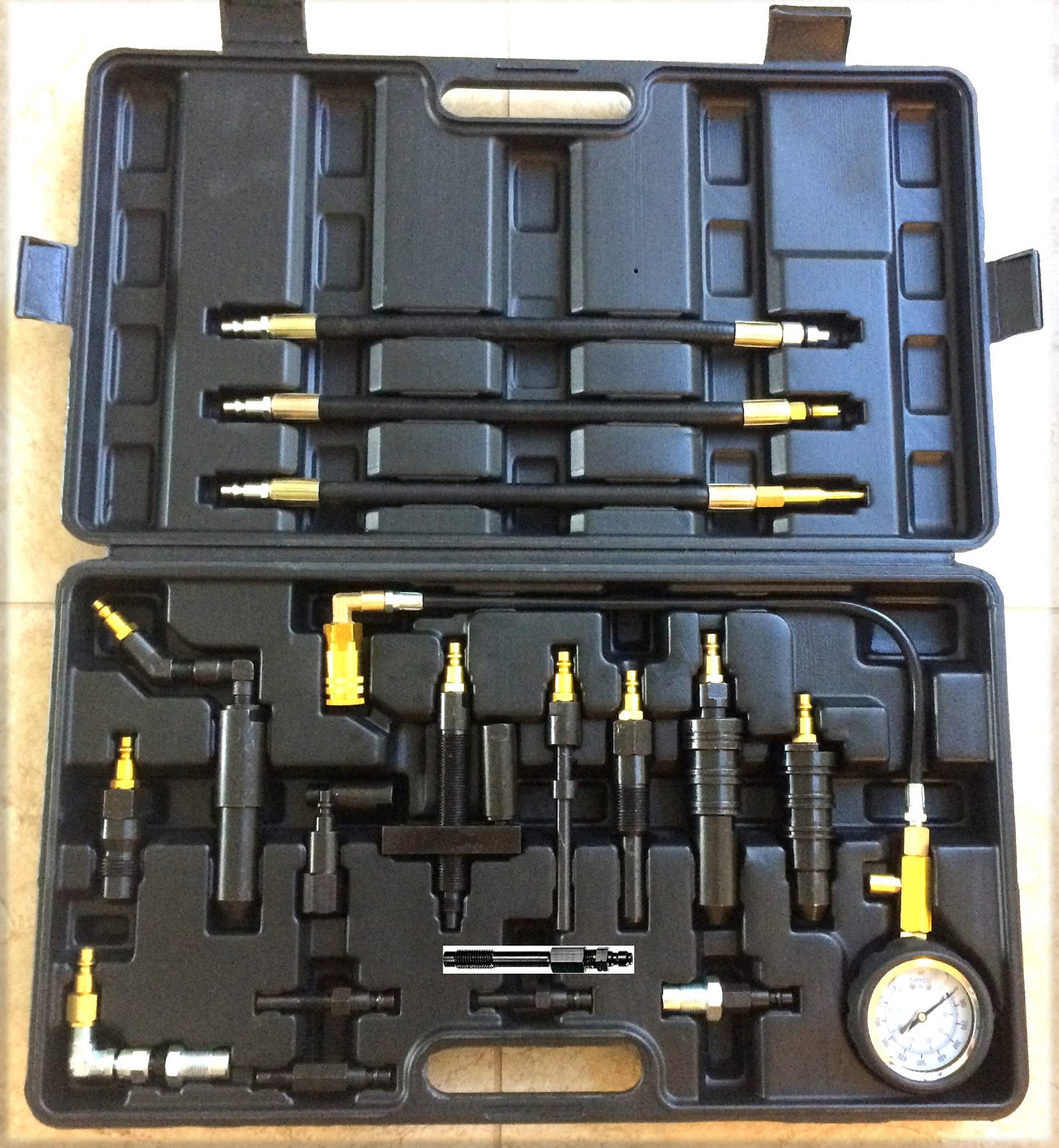 Diesel Engine Compression Pressure Tester, 1000 psi