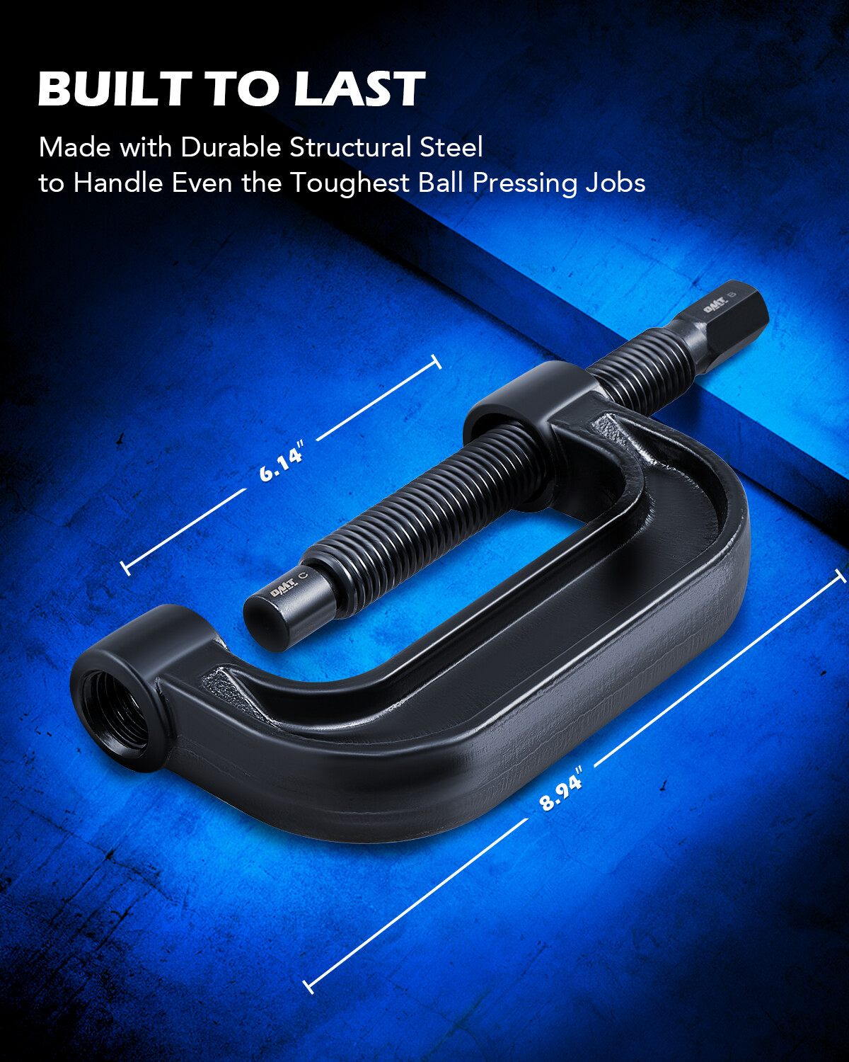 Heavy Duty 4-in-1 Ball Joint Press and U Joint Removal Kit w 4×4 Adapters