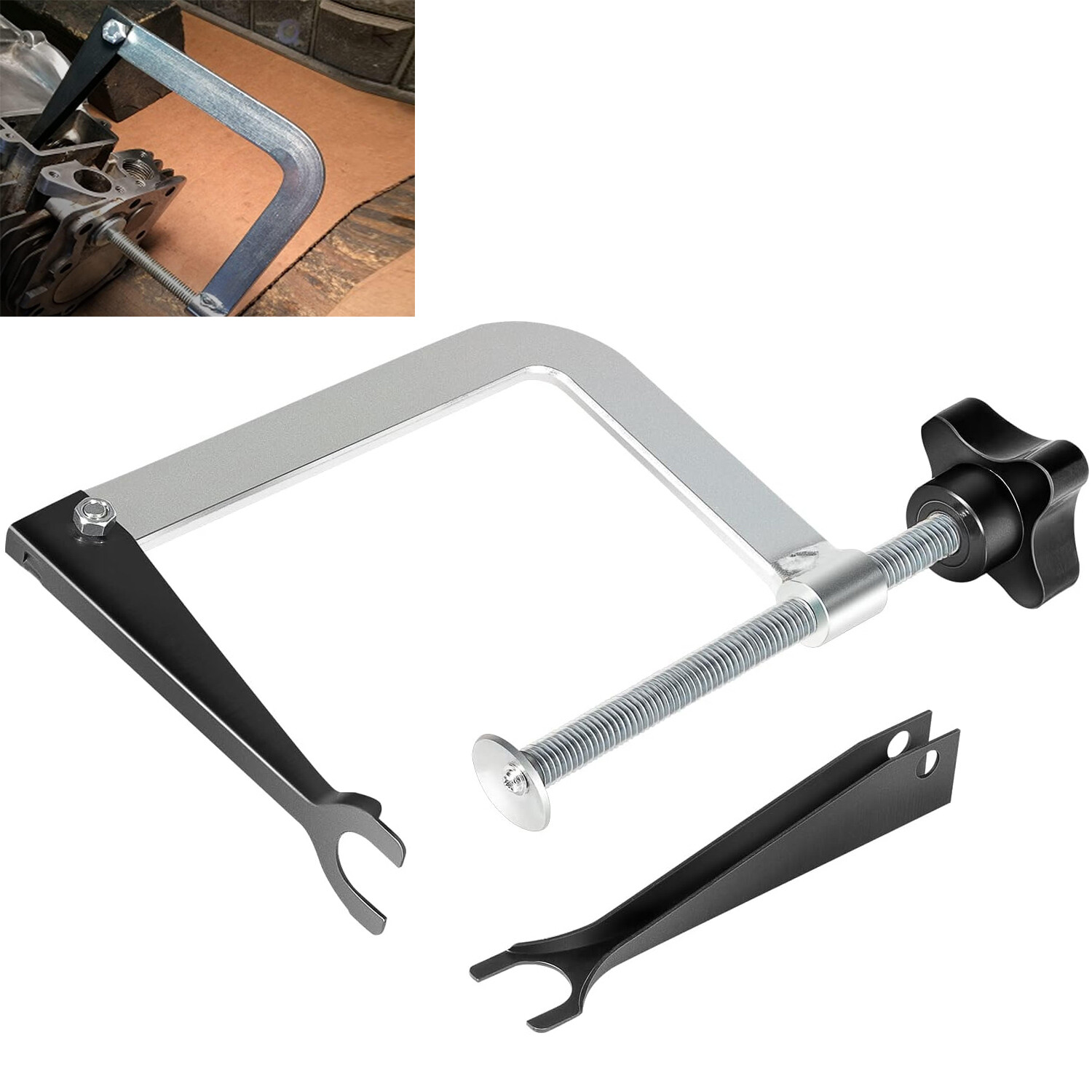 Replaces 23300 Small Engine Valve Spring Compressor for Springs 3/4″ to 1-1/16″