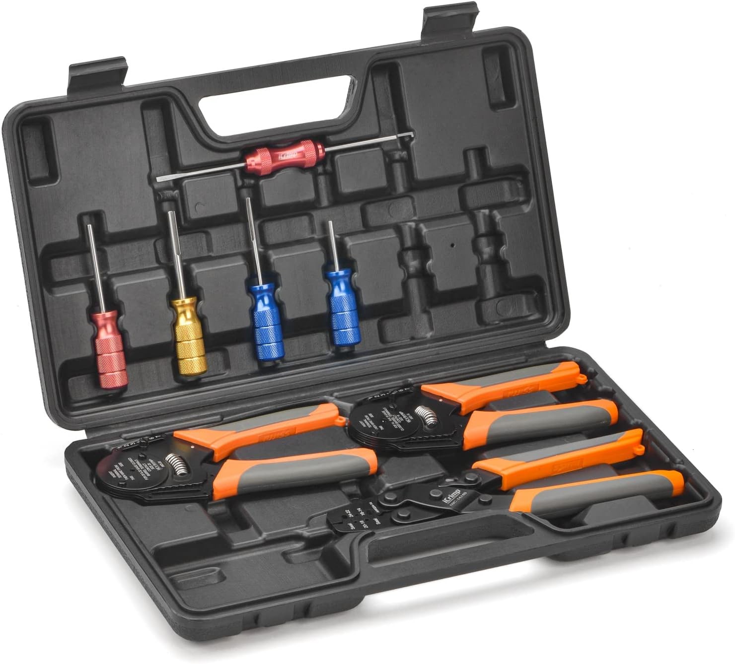 IWISS iCrimp KIT-DC02 Wire Crimping Tool Kit for Deutsch Connectors and 8PCS