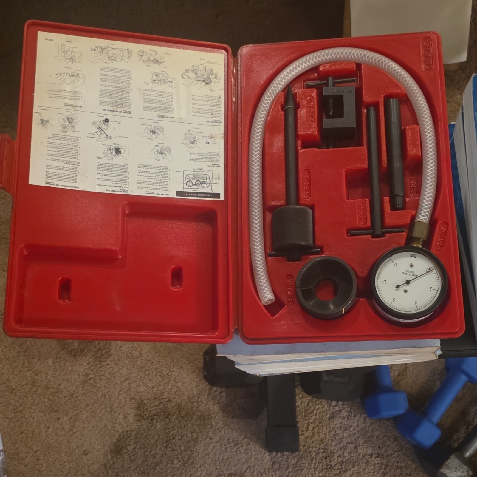 Rotunda Model 2700 VV Carburetor Service Set