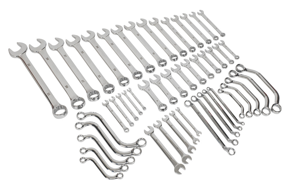 Sealey S01084 Multipurpose Spanner Set 50pc Metric