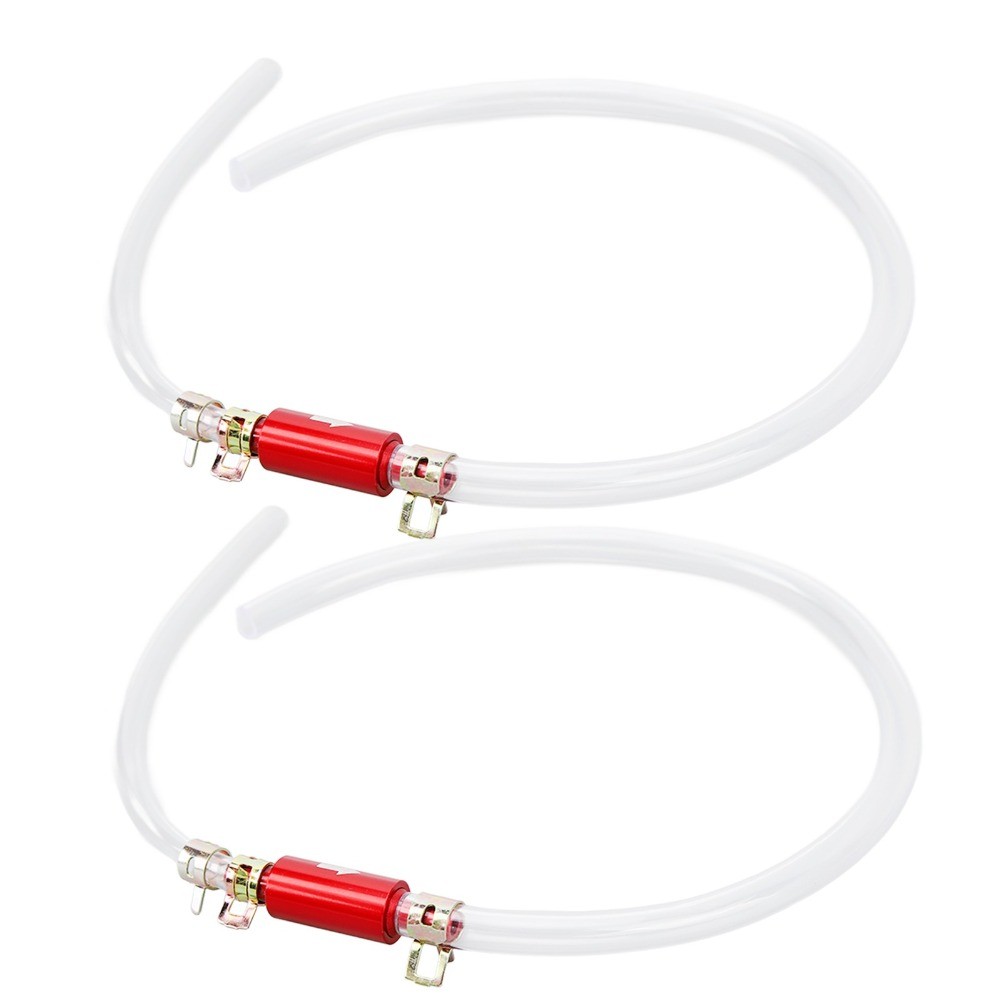 1 Pair Brake Bleeder Hose 6MM Long Lasting One-Way Check Valve Tube Universal