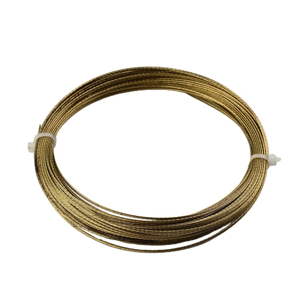 22m 0.8mm Car Windscreen Glass Cutting Cut Out Braided Removal Wire Gold Roll