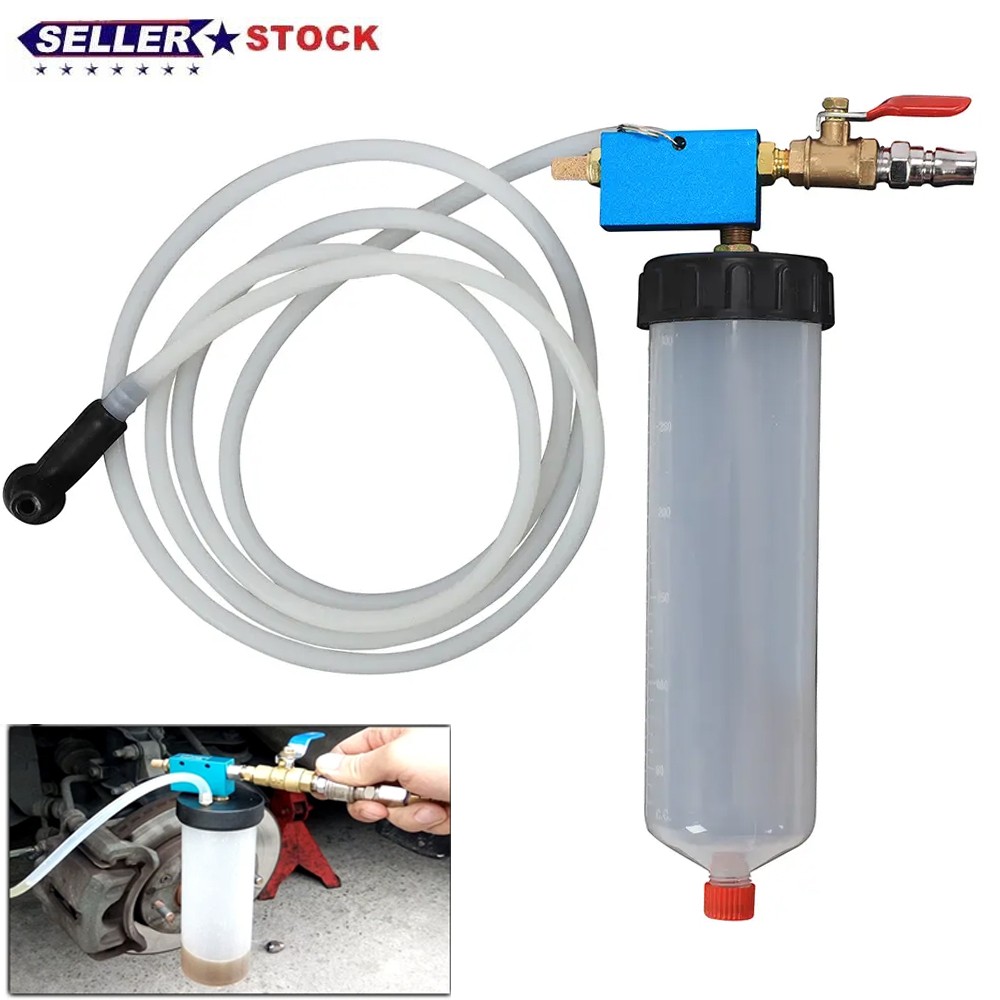 Car Vehicle Vacuum Brake Bleeder Tank Fluid Oil Change Pump Equipment Tool Kit
