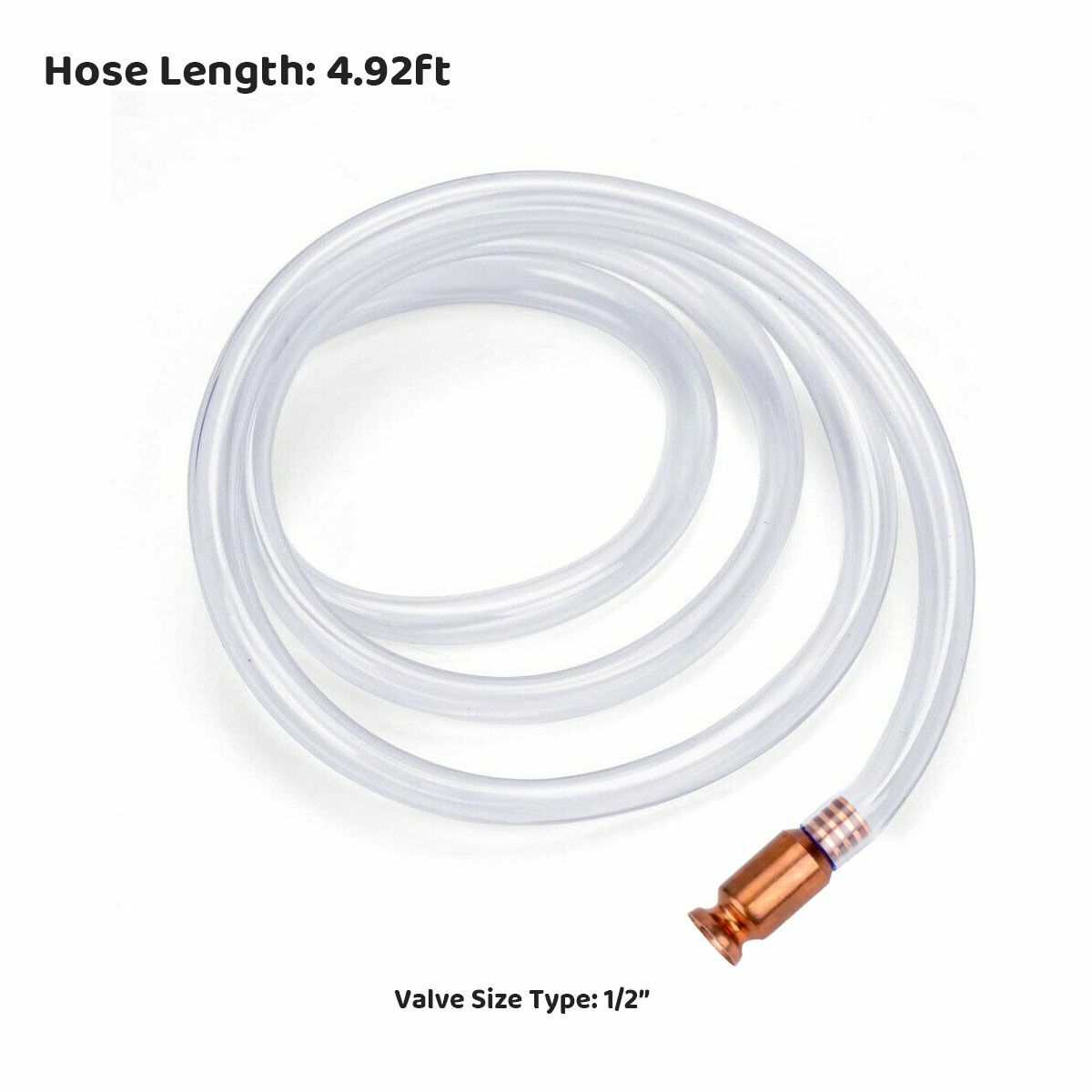Self Priming Siphon Jiggler Hose Diesel Fuel Heating Oil Or Gas Boats Gas Water