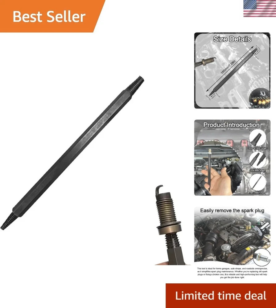 Broken Spark Plug Extractor Tool for Car, Truck, Motorcycle Engine Repair