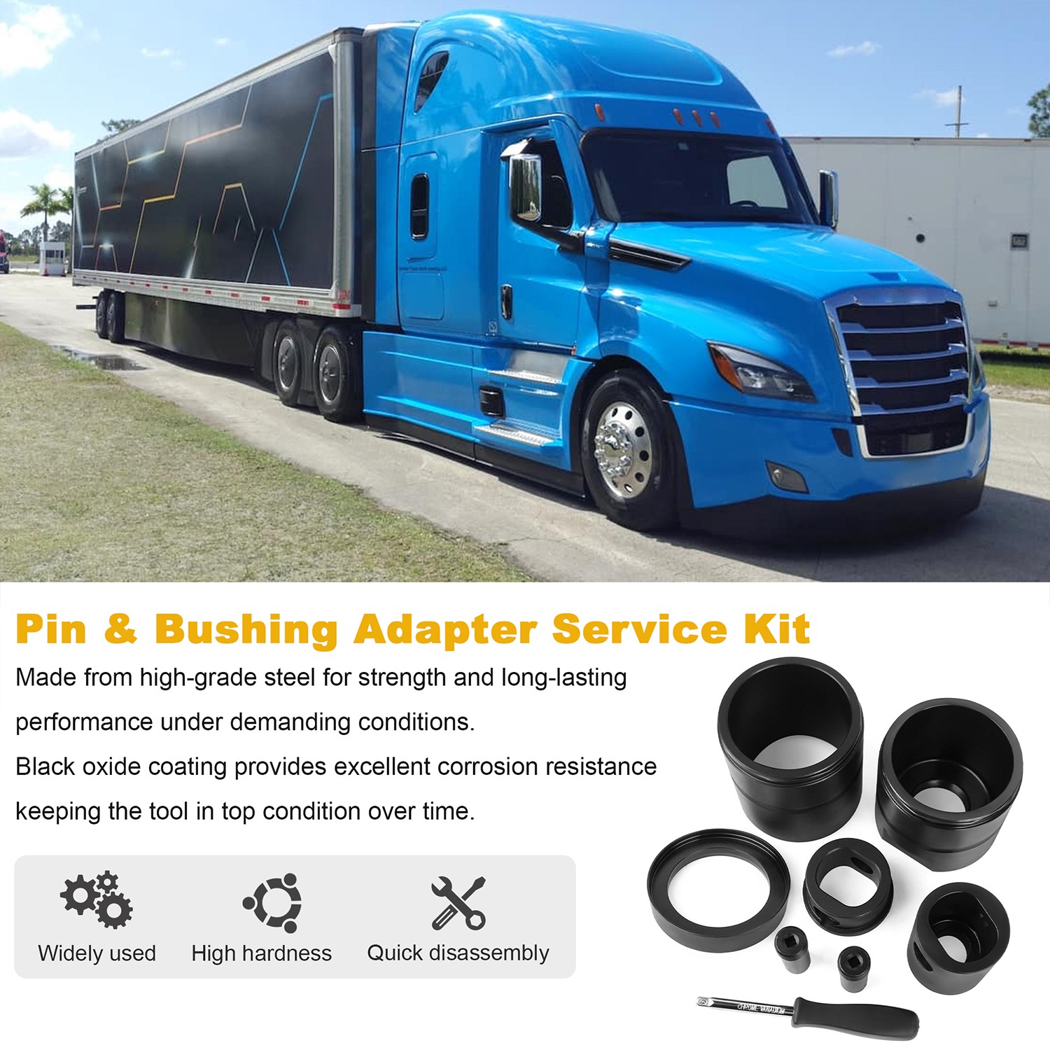Pin and Bushing Adapter Service Kit 15012 with the Pin & Bushing Starter Kit