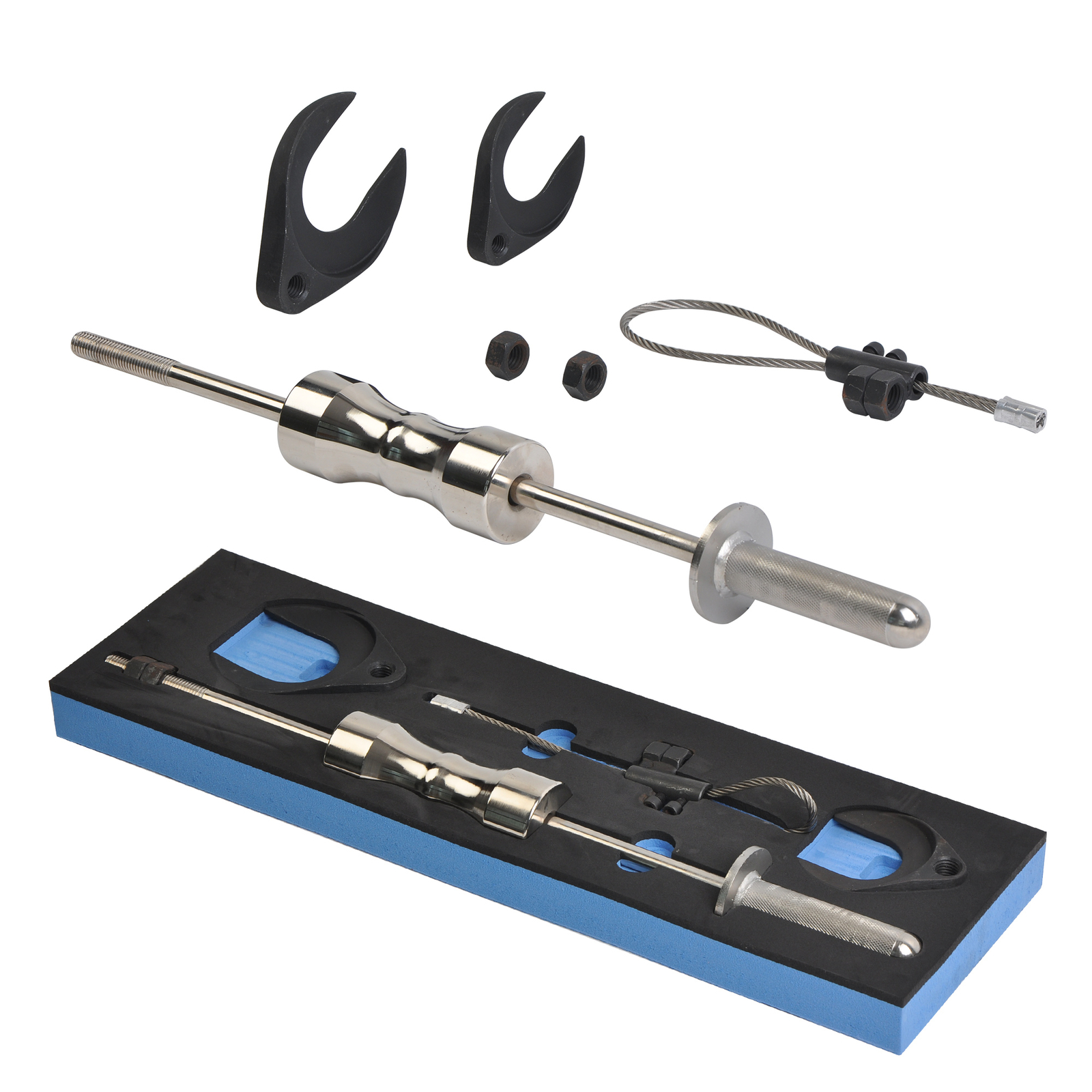 Axle Half Shaft Removal Tools Kit CV Joint Puller Slide Hammer Front Wheel Drive