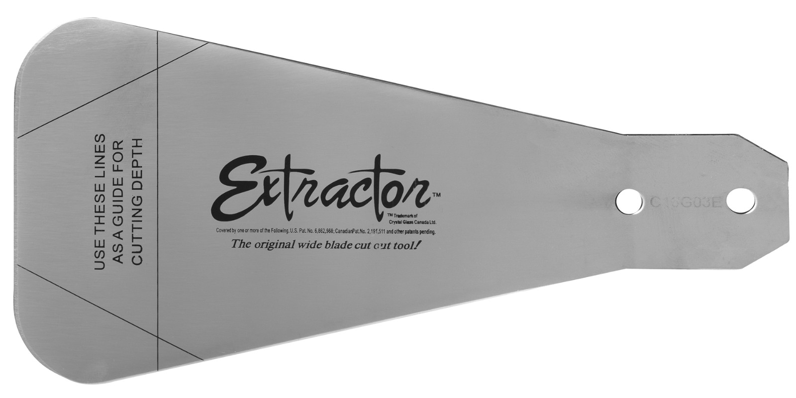 “Extractor™ 7¾” Blade – Model EXT-DELTA-XL”
