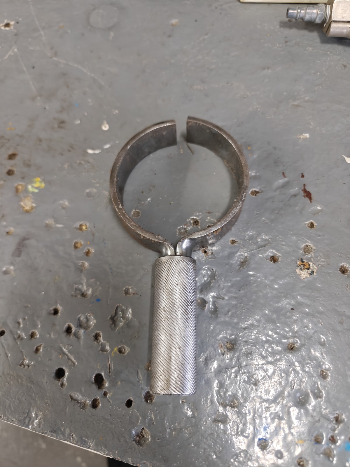 Vintage Krebsfer Industrial VW 83 Piston Ring Compressor Tool Engine Volkswagen