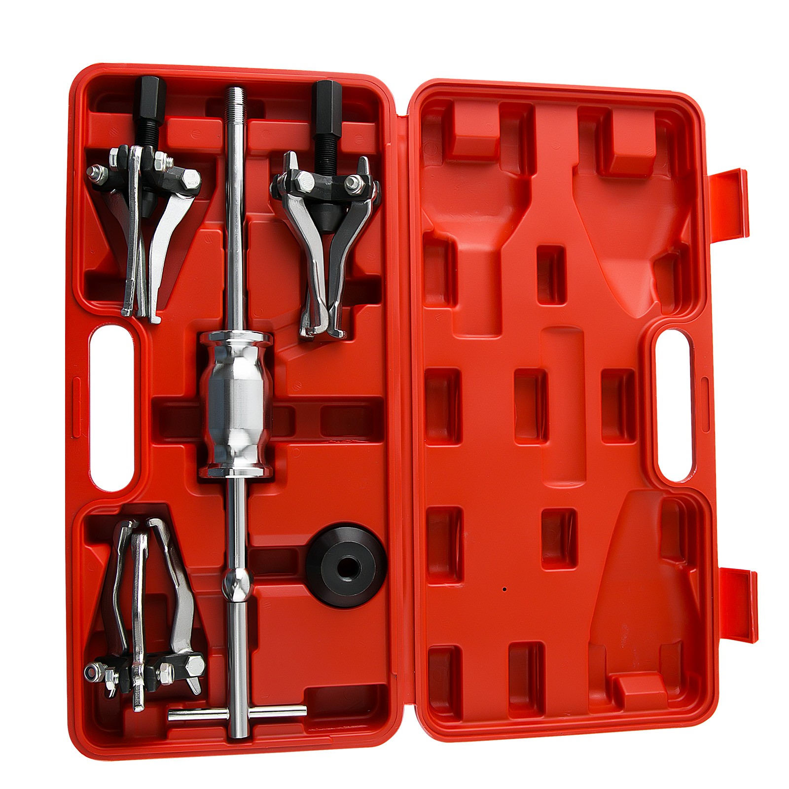 5PC 3 Jaw Gear Bearing Slide Hammer Puller Set w/ Three catches outside New