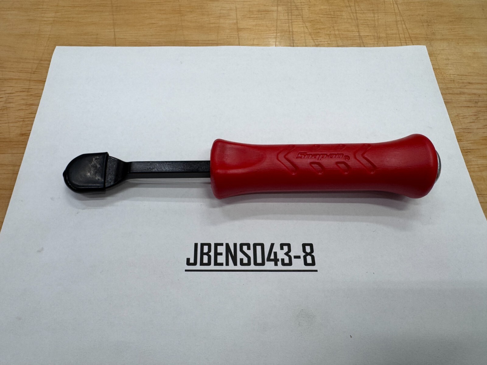 Snap-on Tools USA NEW RED 8″ Heavy Duty Striking Carbon Scraper CSAS8AR