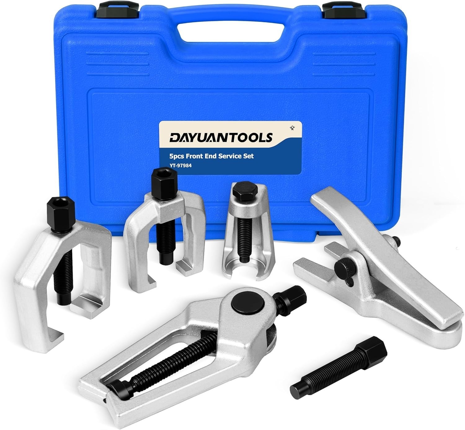 Professional 5-Piece Blue Tool Kit: Heat-Treated Steel for Heavy-Duty Repairs