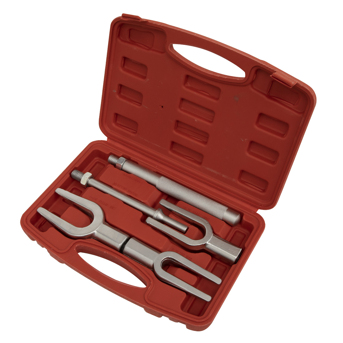 Sealey Ball Joint Separator Kit With Interchangeable Shafts 5 Pieces AK273