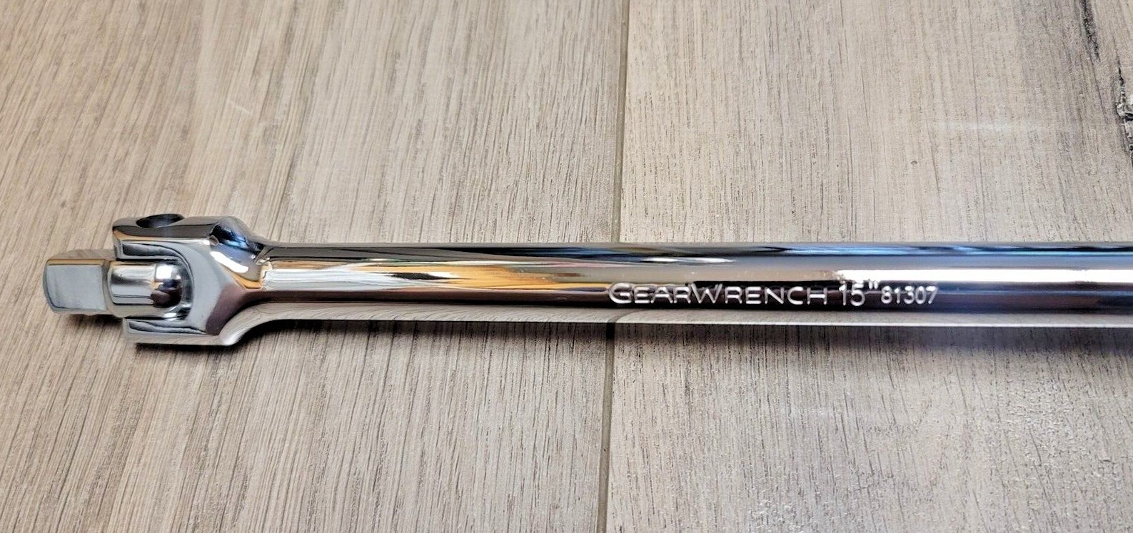 Gearwrench 1/2″ dr x 15″ Long Handle Flex Head Breaker Bar #81307