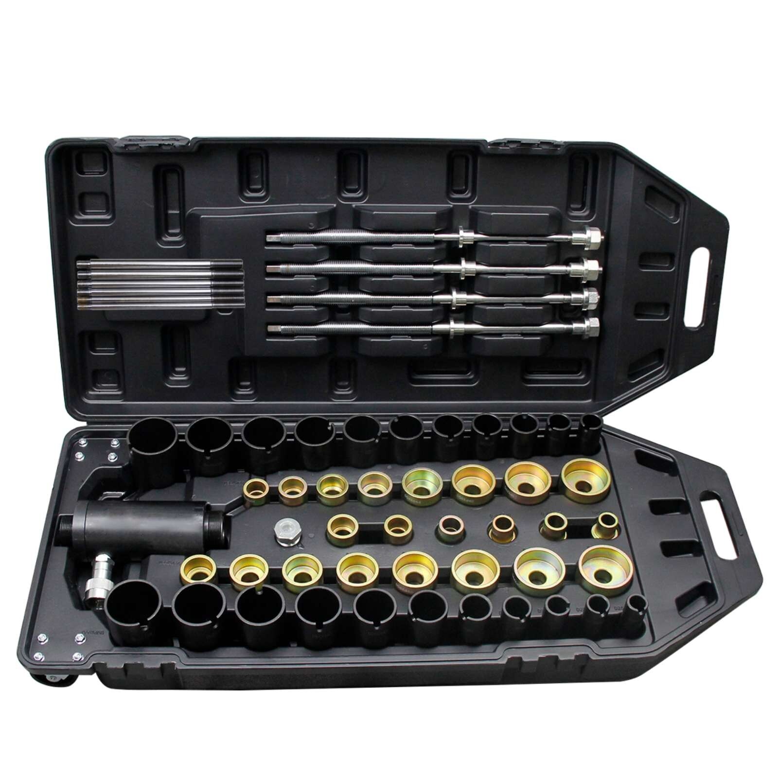 56PCS Hydraulic Sleeve Removal Tool BMW Audi Lower Arm Bushing Installation Tool