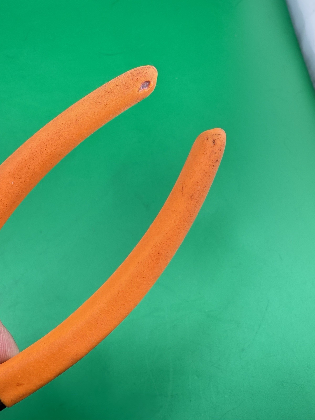 Craftsman 45378 Slip Joint Pliers ORANGE Soft Grip Handles Made In USA! 6 3/4in.