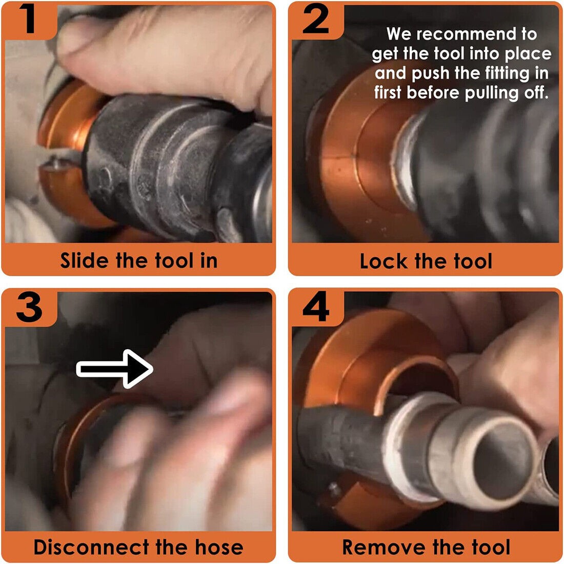 39190 Heater Hose Disconnect Tool Oil Cooler Line Quick Disconnect for GM 3/4”