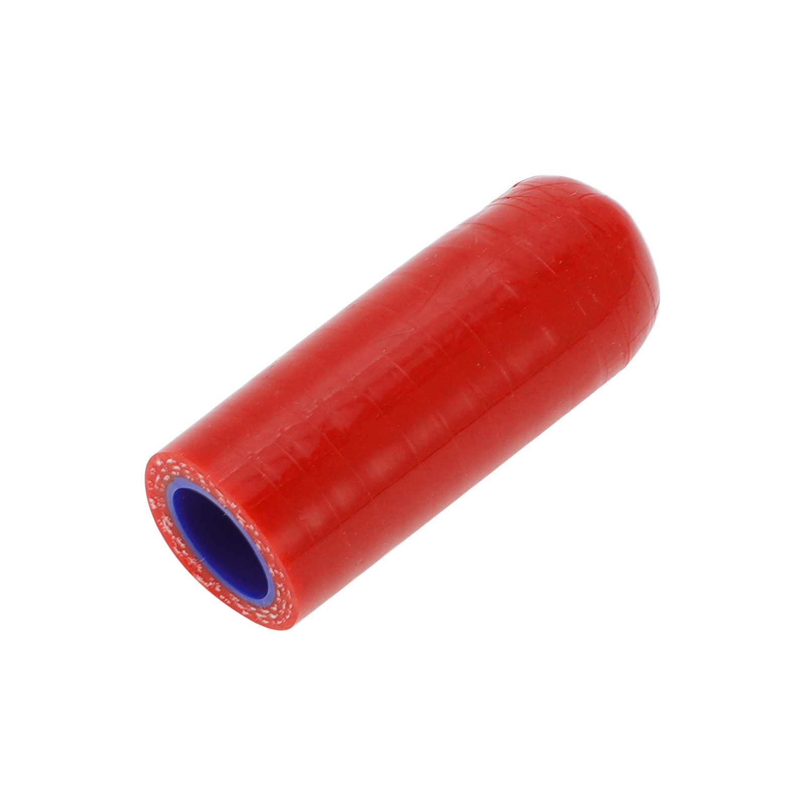 1pc 50mm L 14mm/0.55″ ID Red Blue Silicone Car Hose Cap Universal
