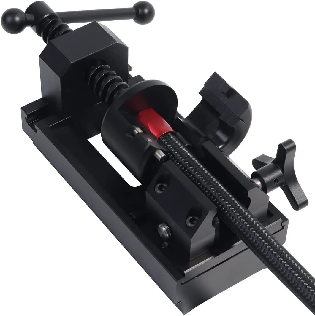 Multi Function Billet Aluminum Hose Installation Tool Fit -4 to -12AN fittings