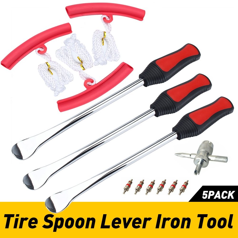 13Pcs Tire Spoon Lever Iron Tool Motorcycle Bike Change Kit Remover Repair Tool