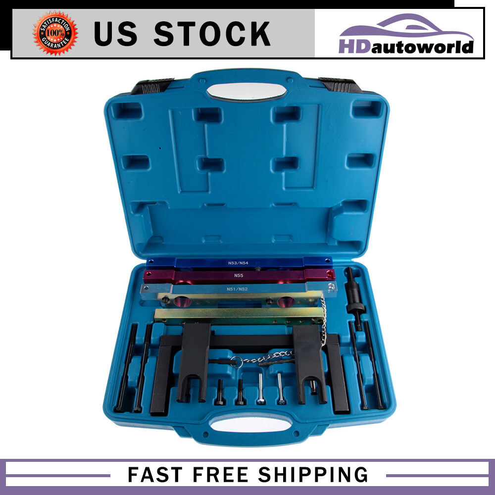CAMSHAFT TIMING LOCKING TOOLS ALIGNMENT SET FOR BMW N51 N52 N53 N54 N55 ENGINE