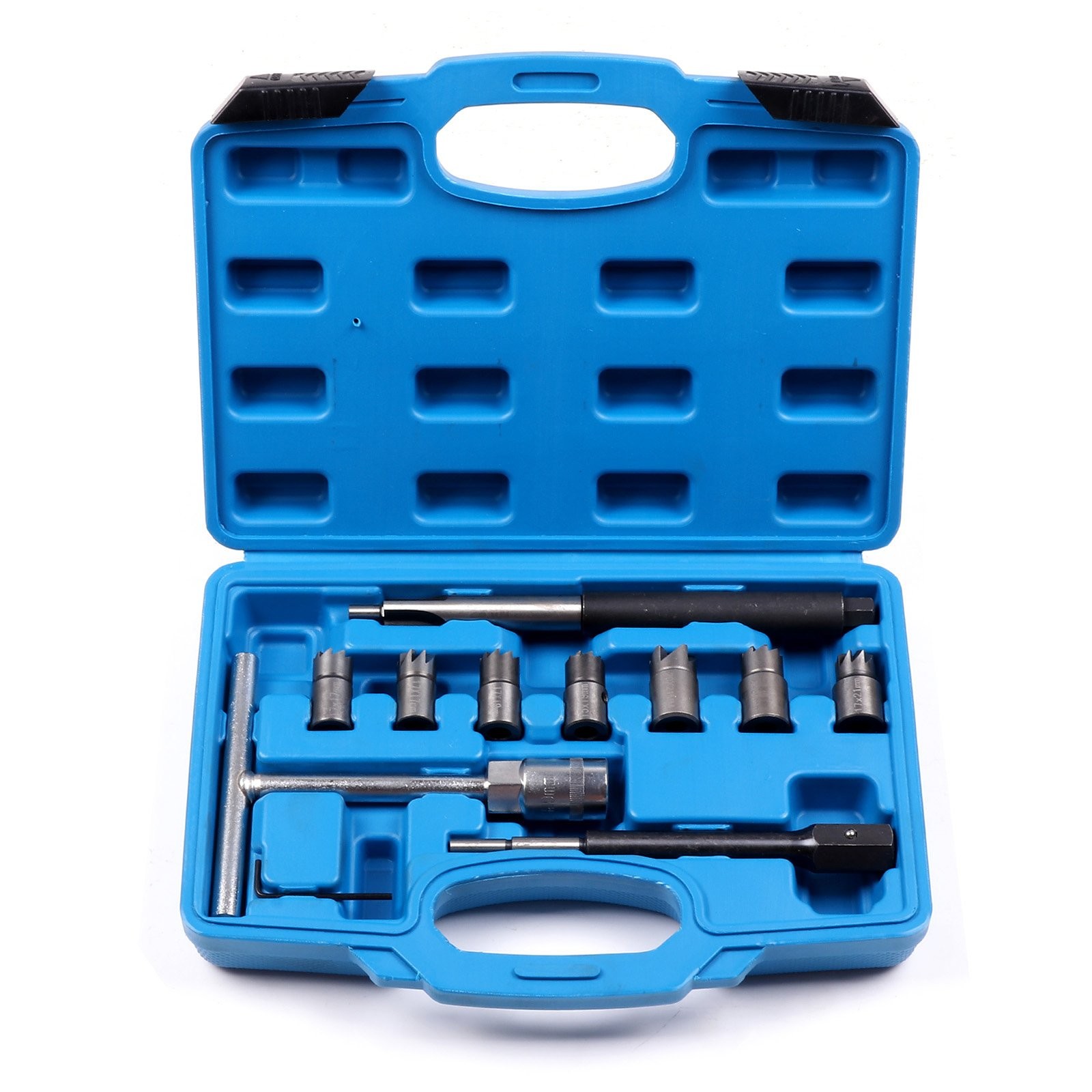 Laser Diesel Injector Seat Cutter 10pc Set Car Repair Tool clean & decarbonise