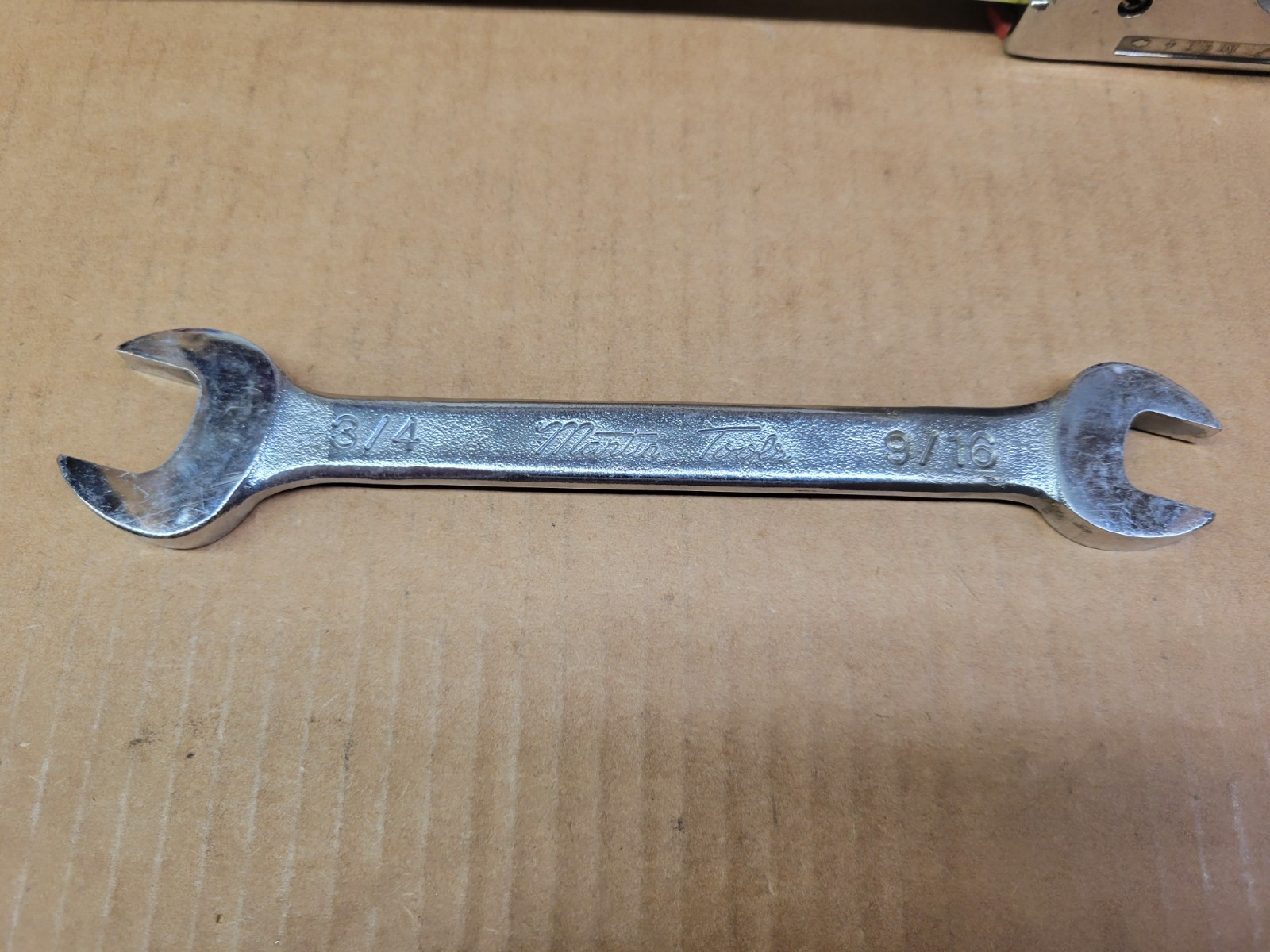 Martin Tools USA 9/16″ x 3/4″ Double Open End Wrench No 1728