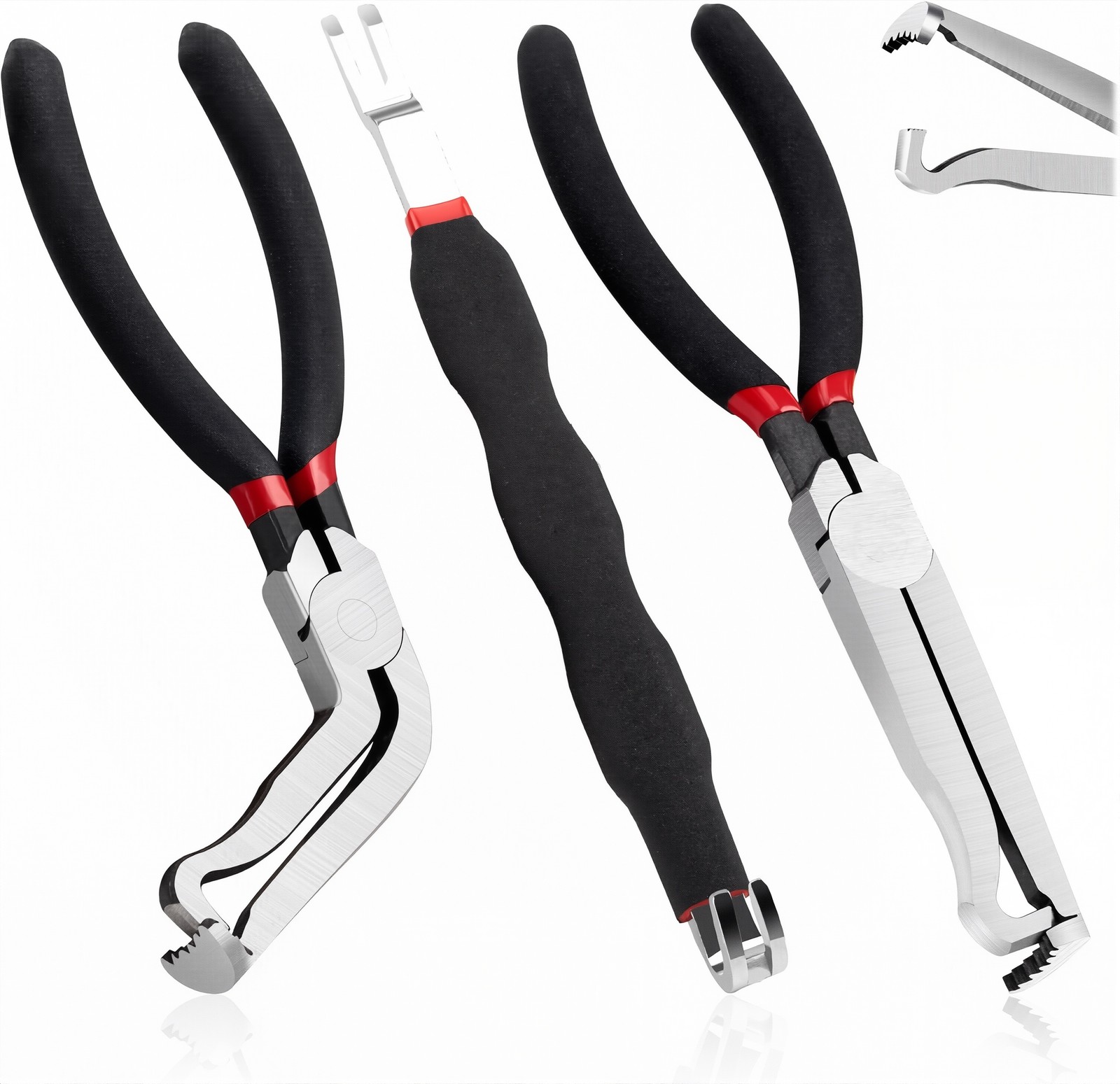 3PCS Electrical Terminal Removal Tool Disconnect Pliers Connector Separator Set