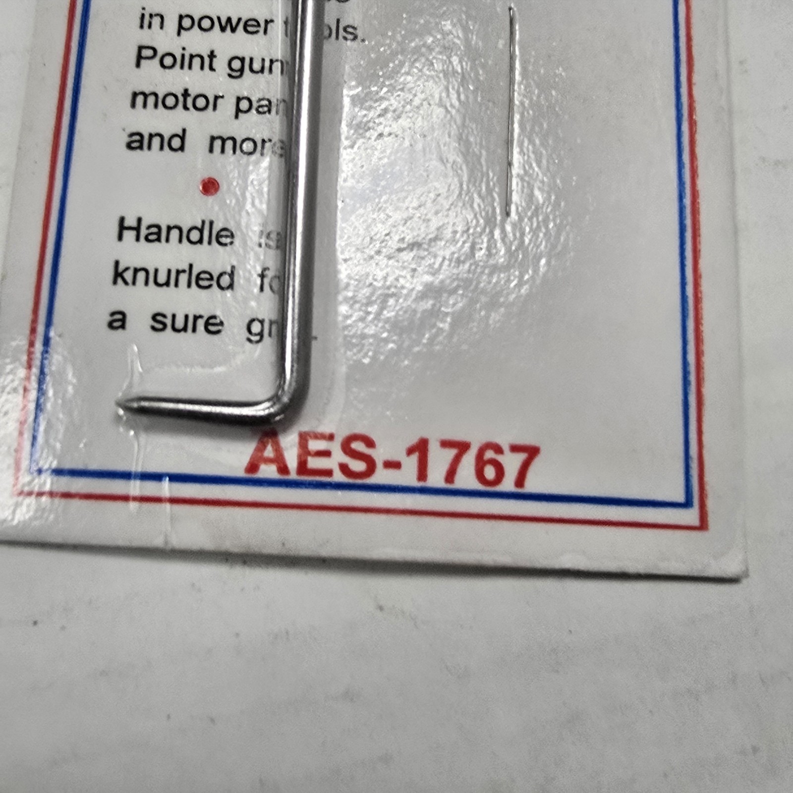 AES 1767 Double Ended Scribe Mark Metal, Soft Surfaces O-Ring Removing