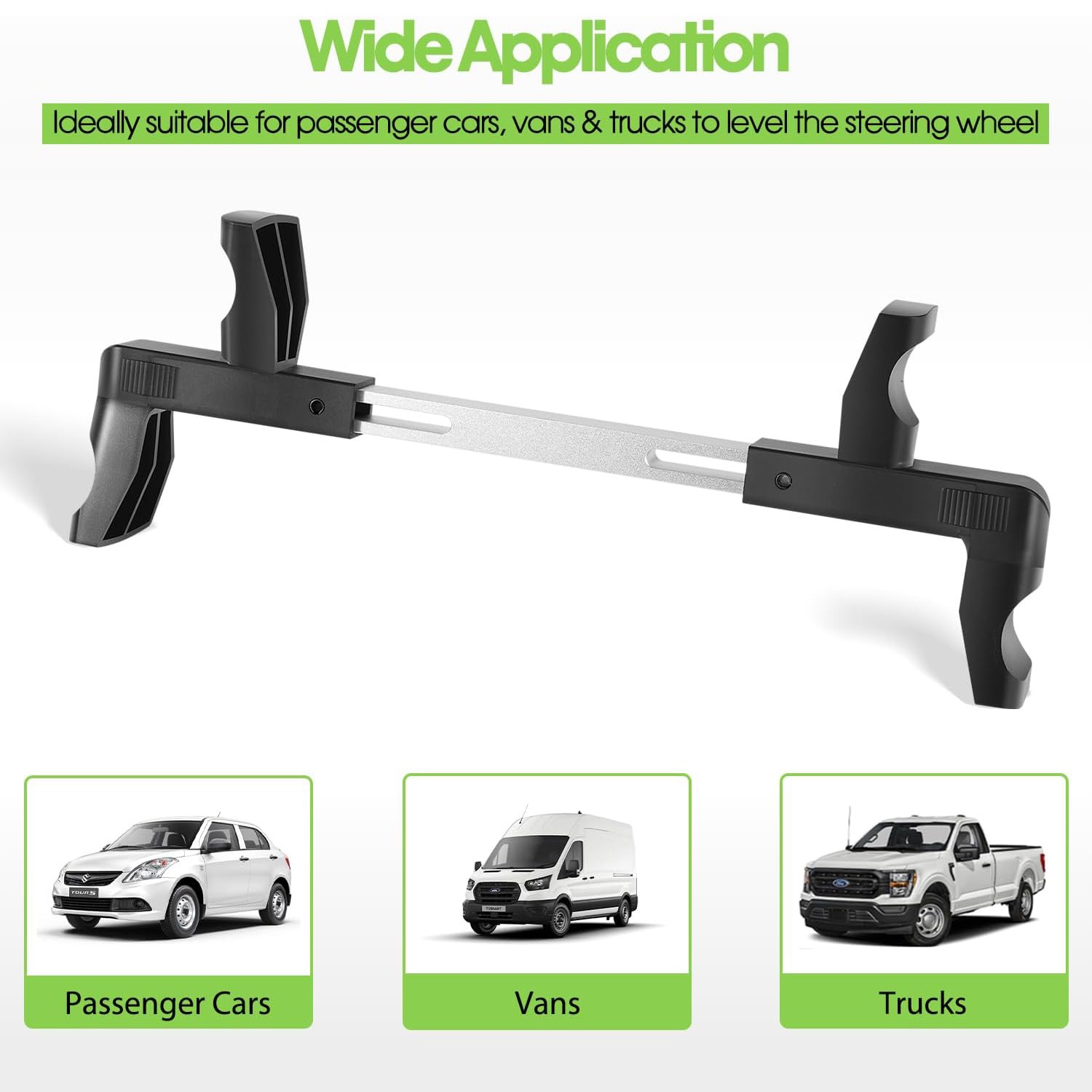 Replace ATD-3100 Steering Wheel Level Alignment Tool 270-340mm for Cars & Trucks
