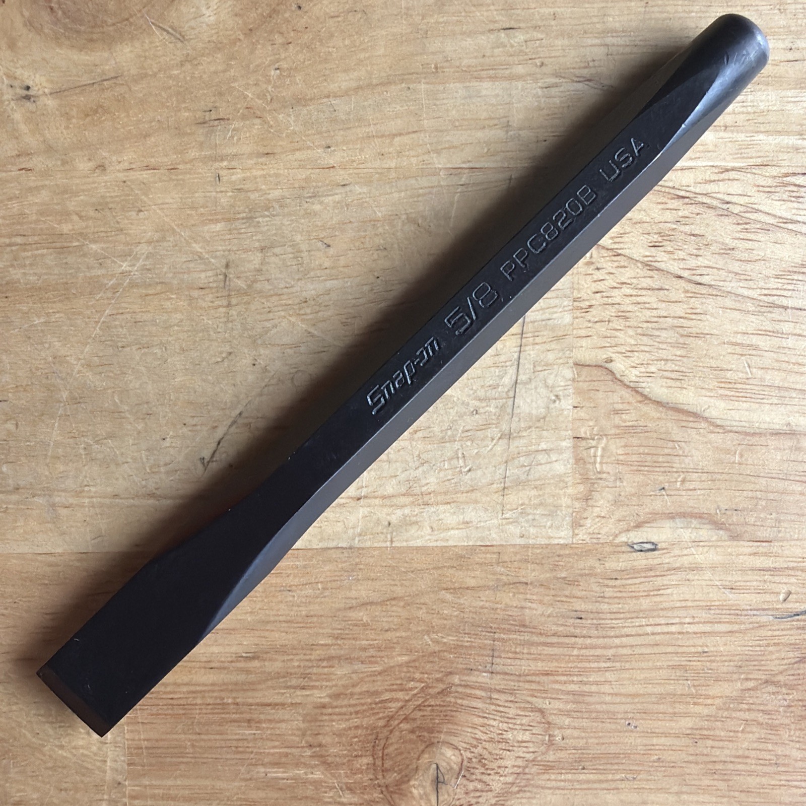 Snap On Tools 5/8″ Flat Cold Chisel 6-1/2″ Long PPC820B USA NEW 2025 Date Code