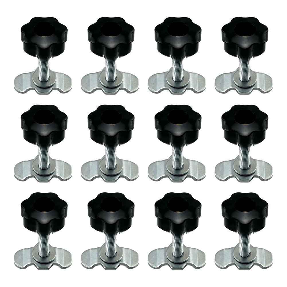 M8x60 fixed parts track accessories self locking nut design for secure mounting