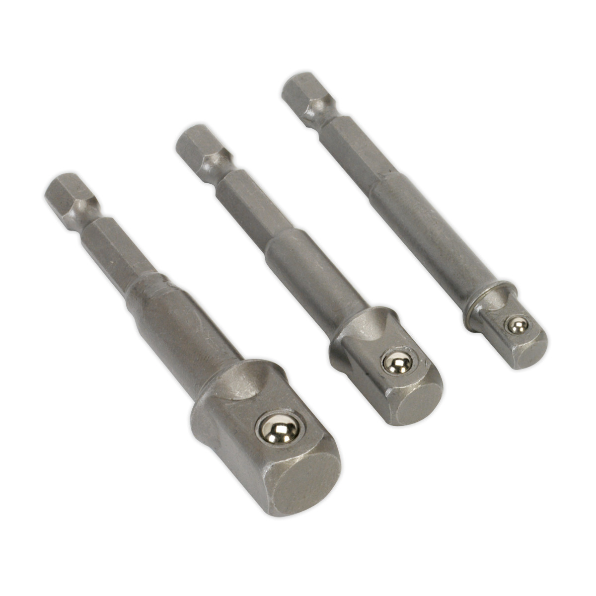 Socket Adaptor Set 3pc Power Tool (Genuine Sealey AK4929)