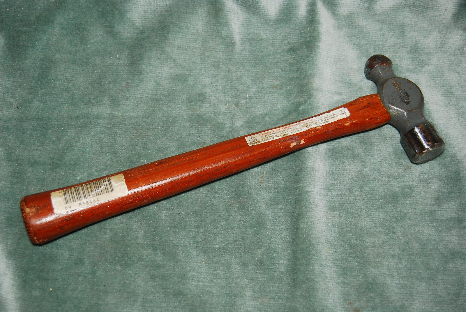 Vintage 1990’s Craftsman 12 oz Ball Pein Peen Hammer 9- 38464 Made in USA