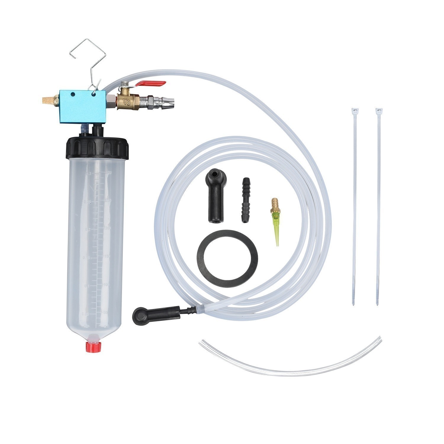 Car Vehicle Vacuum Brake Bleeder Fluid Oil Change Pump Equipment Tool Kit 300ml