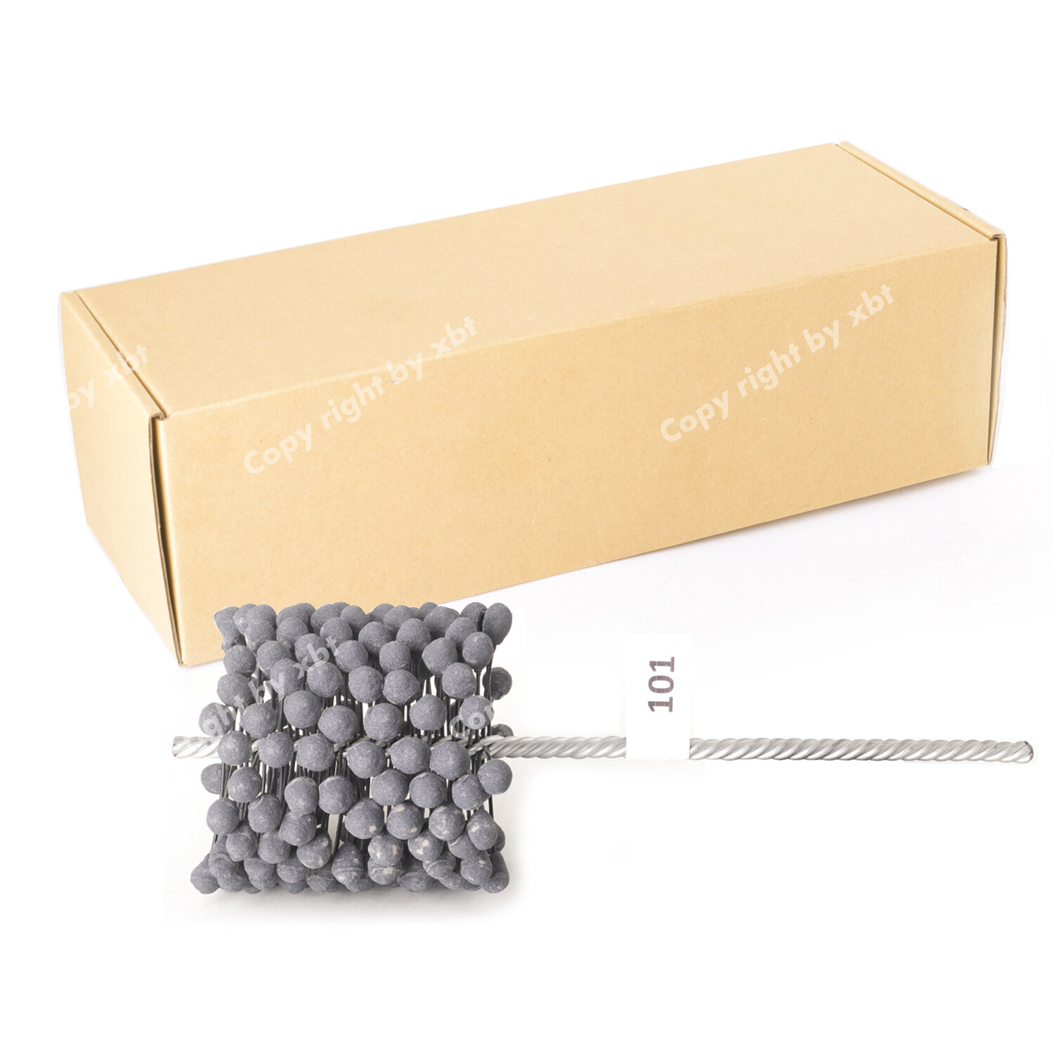 4″ 101MM Engine Cylinder Hone Silicon Ball 320 grit Silicon Ball Bore Brush