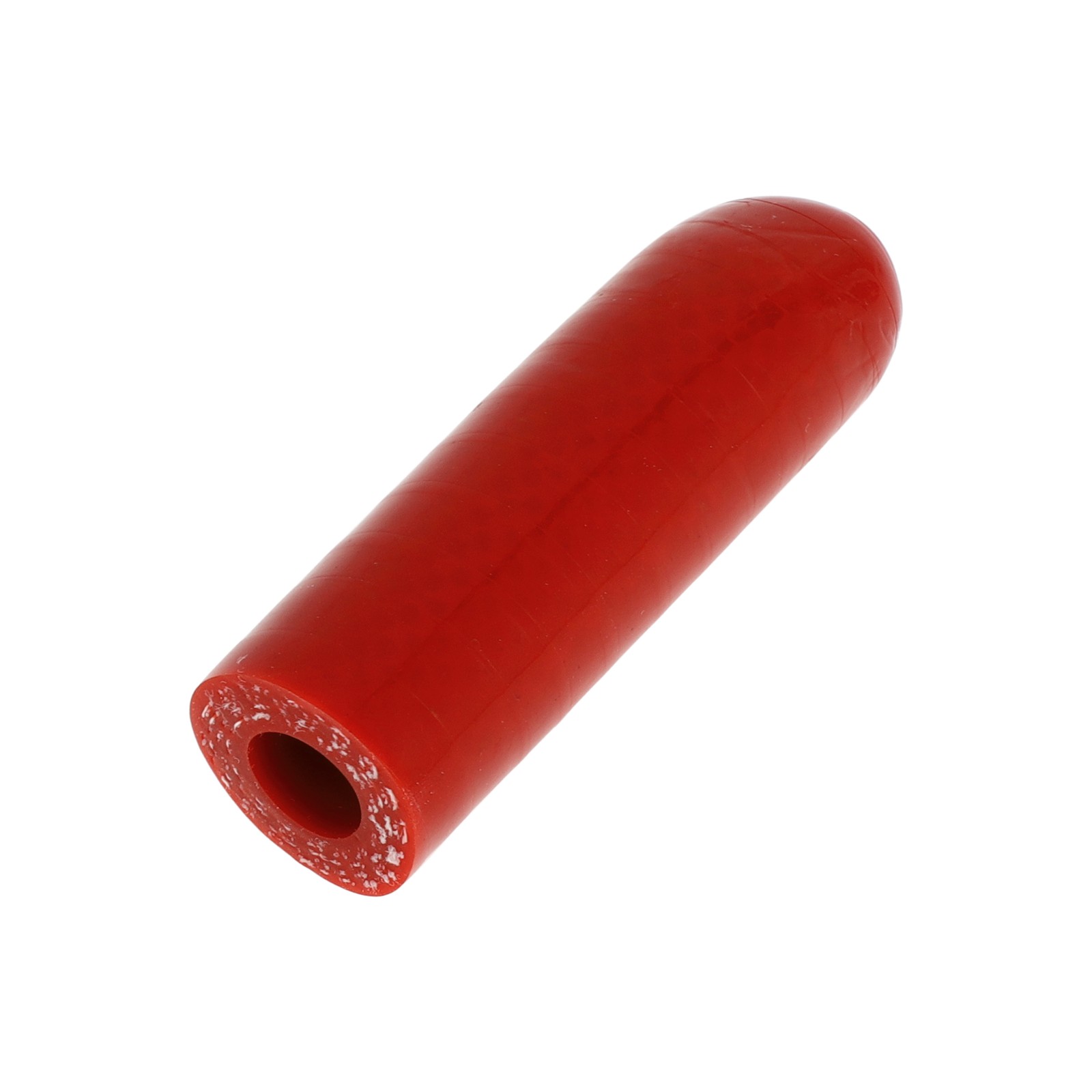 1pc 50mm L 10mm/0.39″ ID Red Pipe Cap for Universal Bypass Pipe