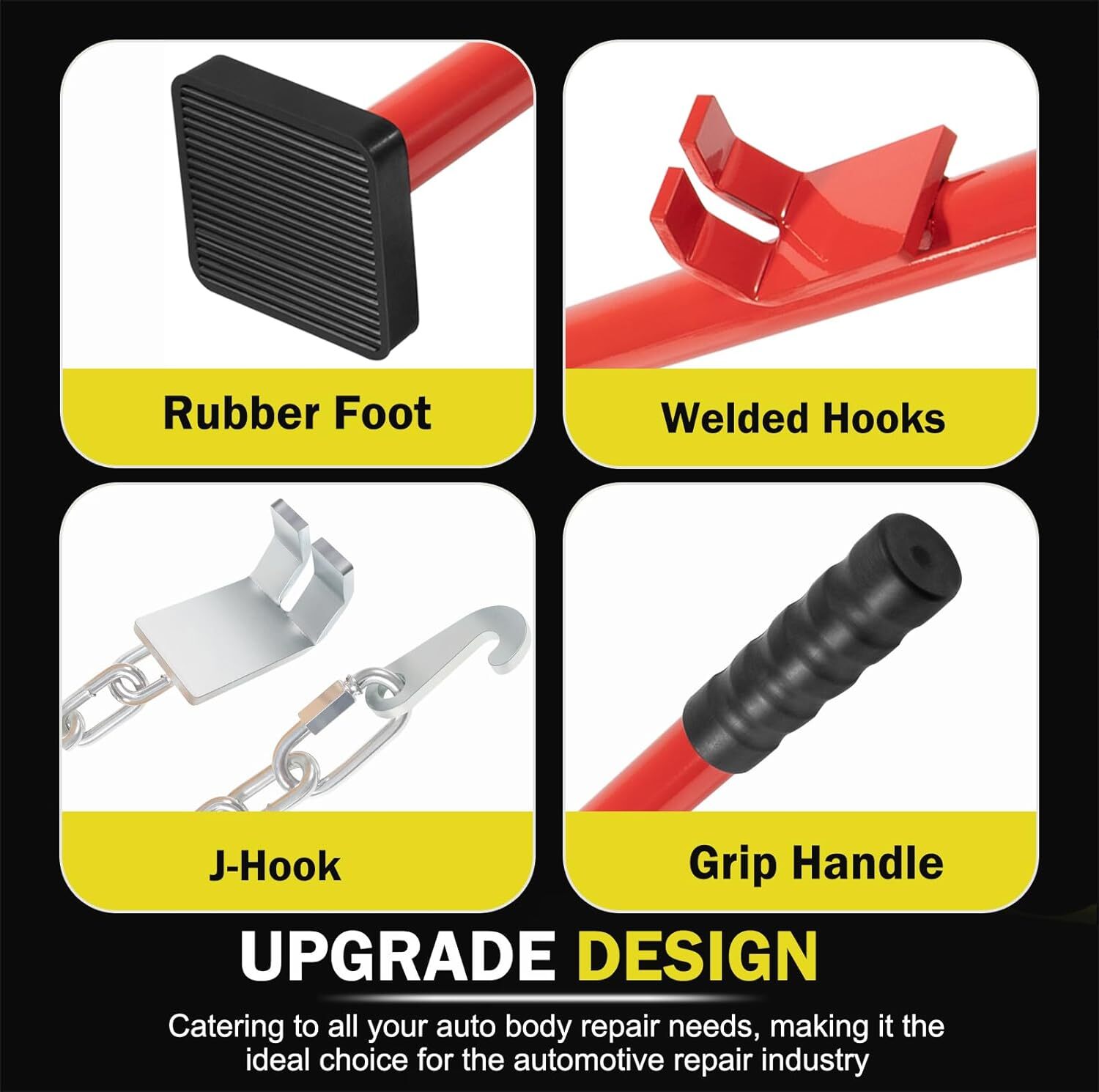 77175 Auto Body Tools 1-1/4″ Diameter for Bumper Hood Panel Deck & Bracket