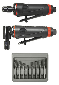 Astro Pneumatic 219 Onyx Dual Die Grinder Kit With Burrs
