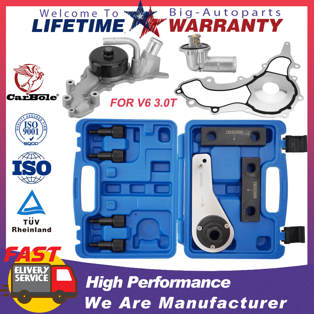Timing Tool Kit + Water Pump+ Thermostat for Ghibli Levante Quattroporte 3.0T V6