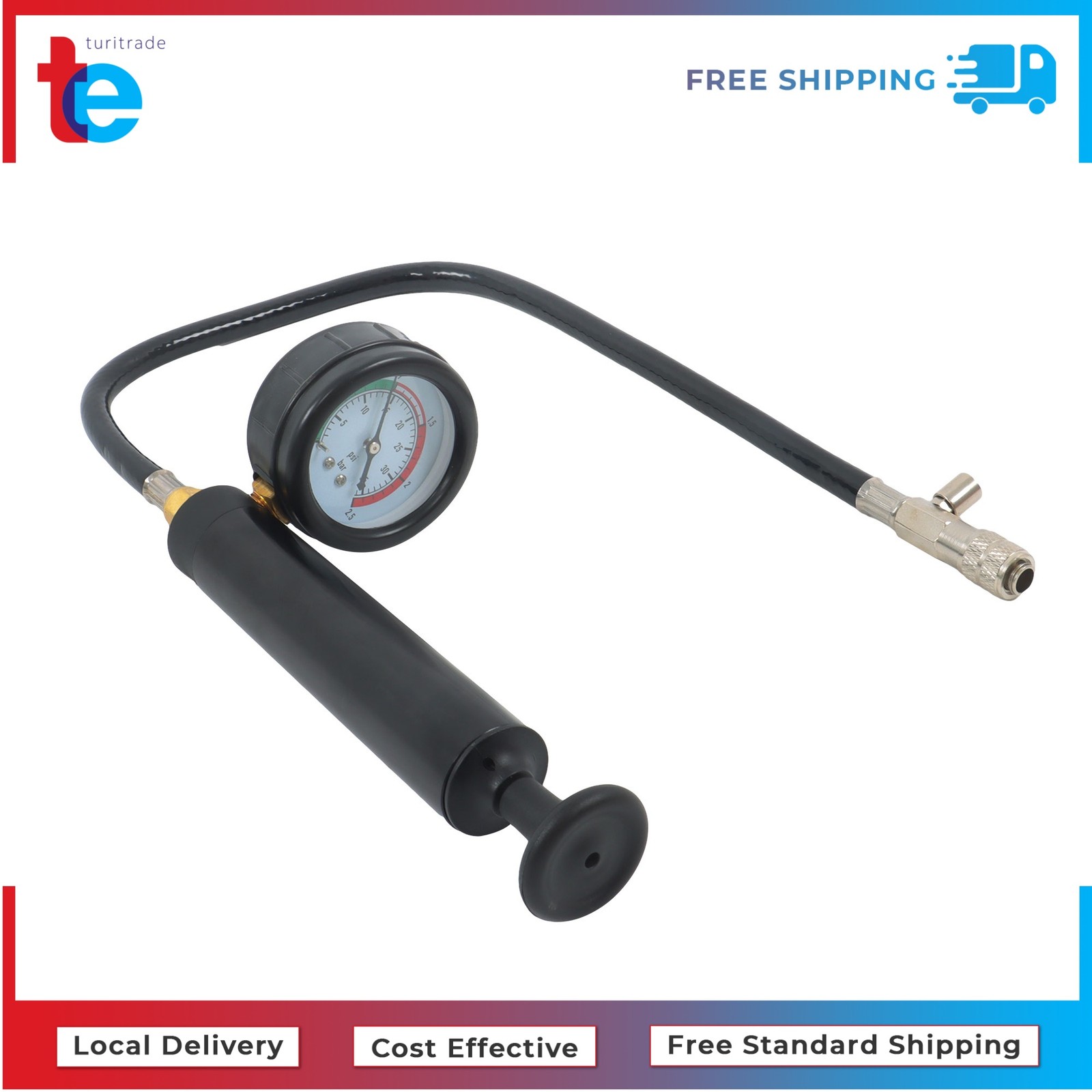 18pcs Radiator Cooling System Pressure Tester Gasket Water Tank Leak Adapter Kit