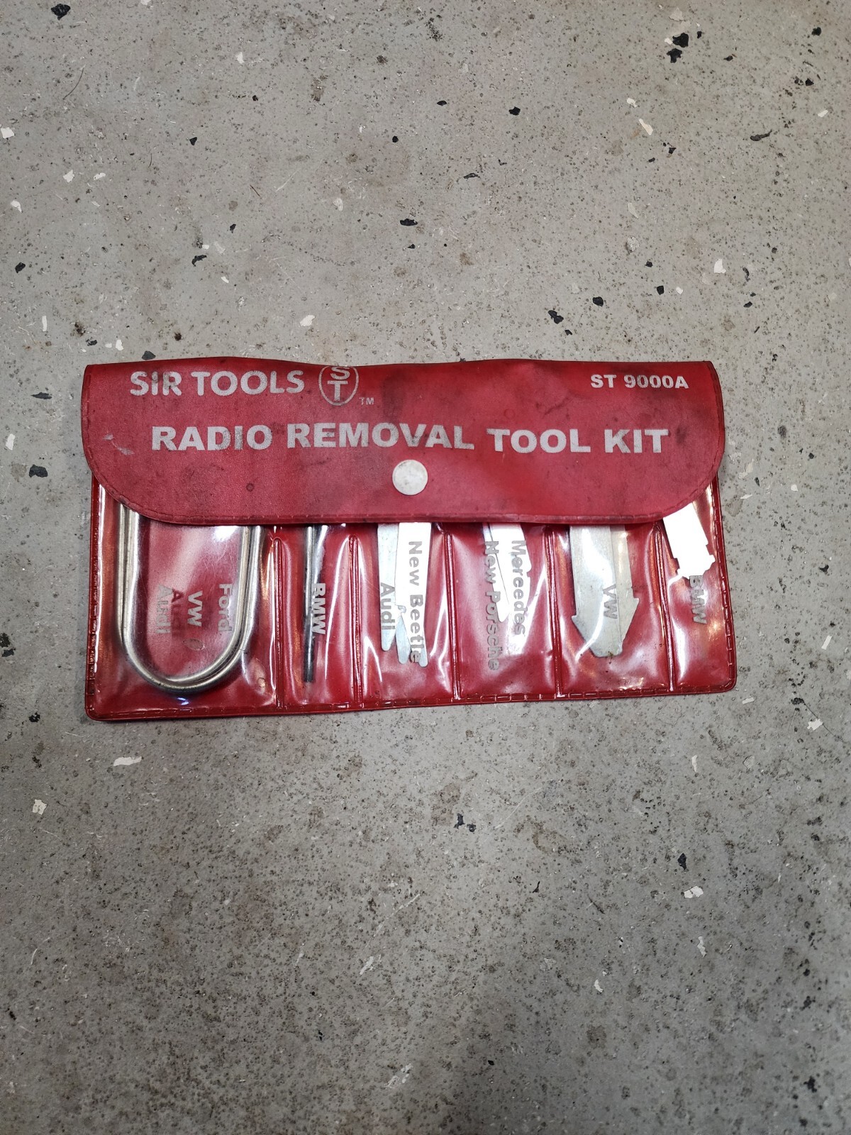 Sir Tools ST9000A Radio Removal Tool Set BMW-VW-Mercedes-Audi- Ford