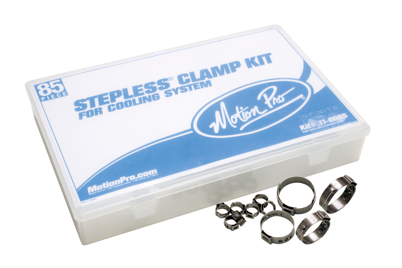Motion Pro Stepless Cooling System Clamp Kit – 85 Piece (11-0065)